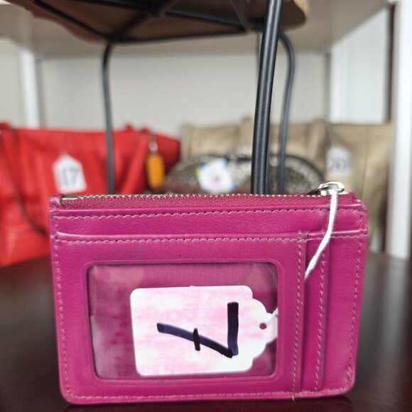 Mini Skinny Id Case in Vivid Pink 64785B - Picture 2 of 5